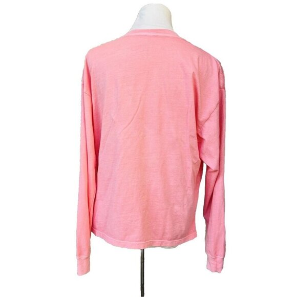 ROXY Women's Pink Sunset Photo Long Sleeve Shirt Size Small - Picture 2 of 6